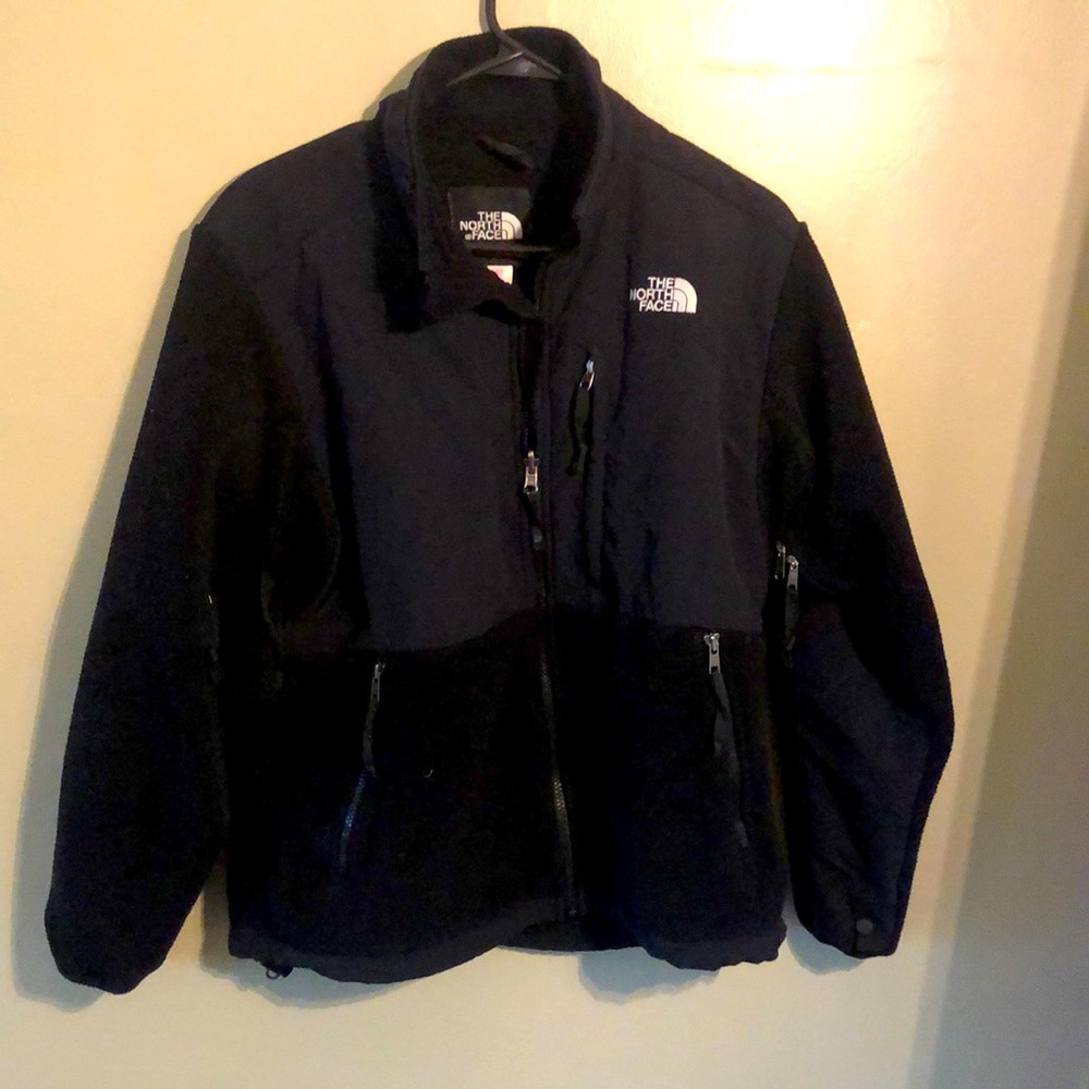 North Face old school fleece - black, size M